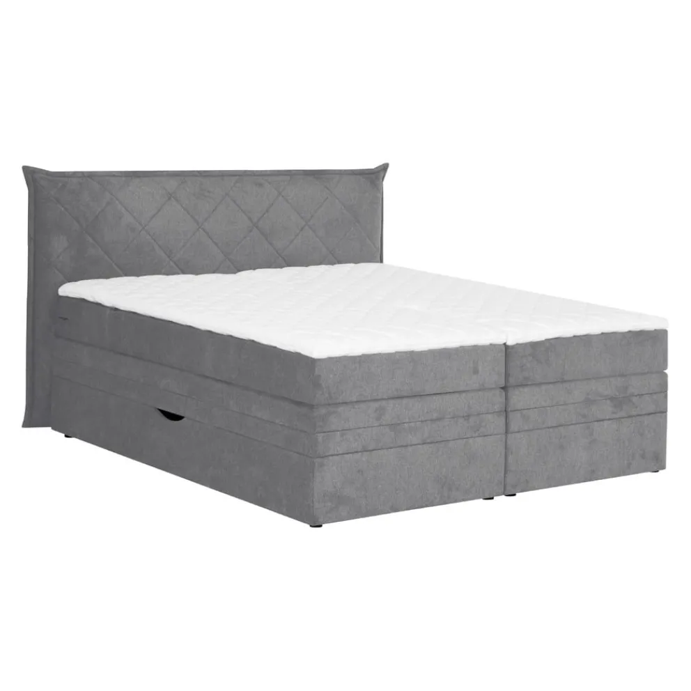 Livetastic Boxspringbett Casanova grau Hot