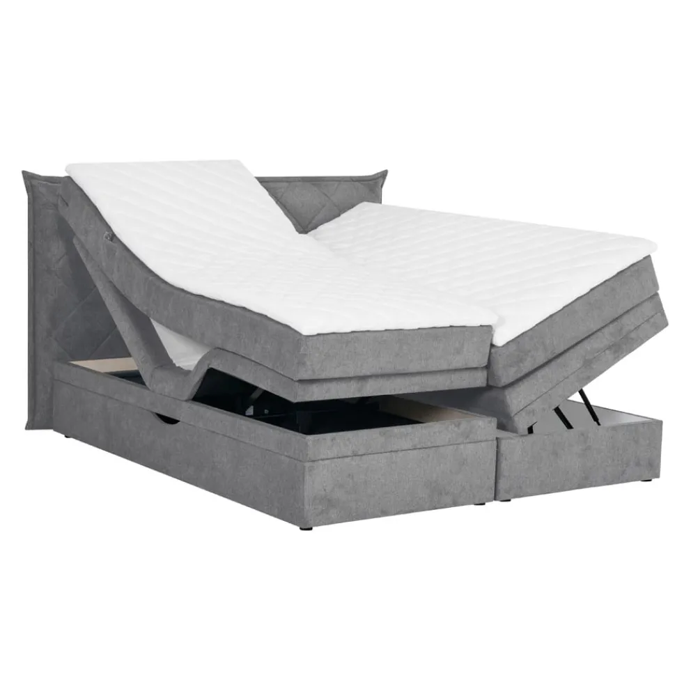 Livetastic Boxspringbett Casanova grau Hot