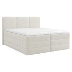 MID.YOU Boxspringbett Castel K weiss Sale