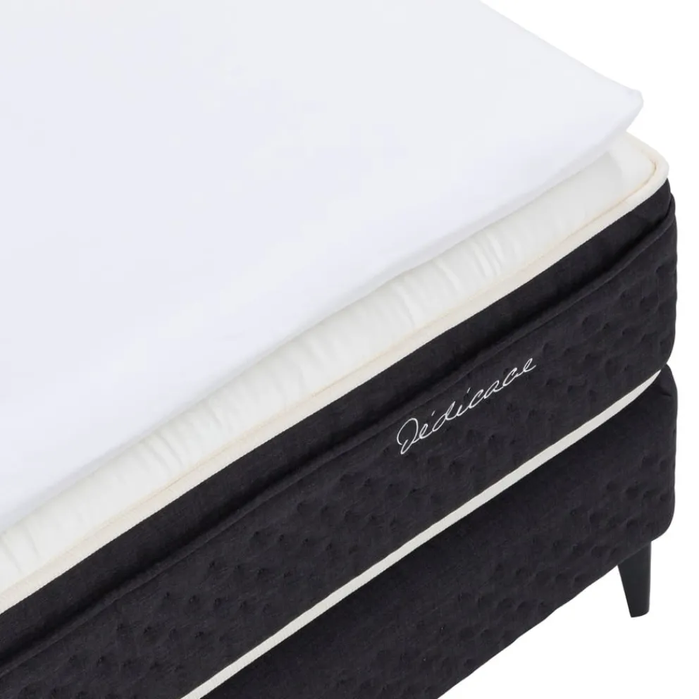 EPEDA Boxspringbett Dédicace Lyrides Chiné Anthracite Outlet