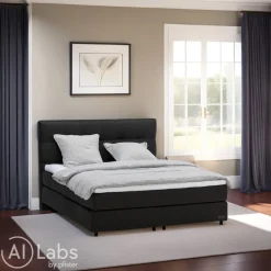 JENSEN Boxspringbett Diplomat-Cont. Diplomat antracite 476 Sale