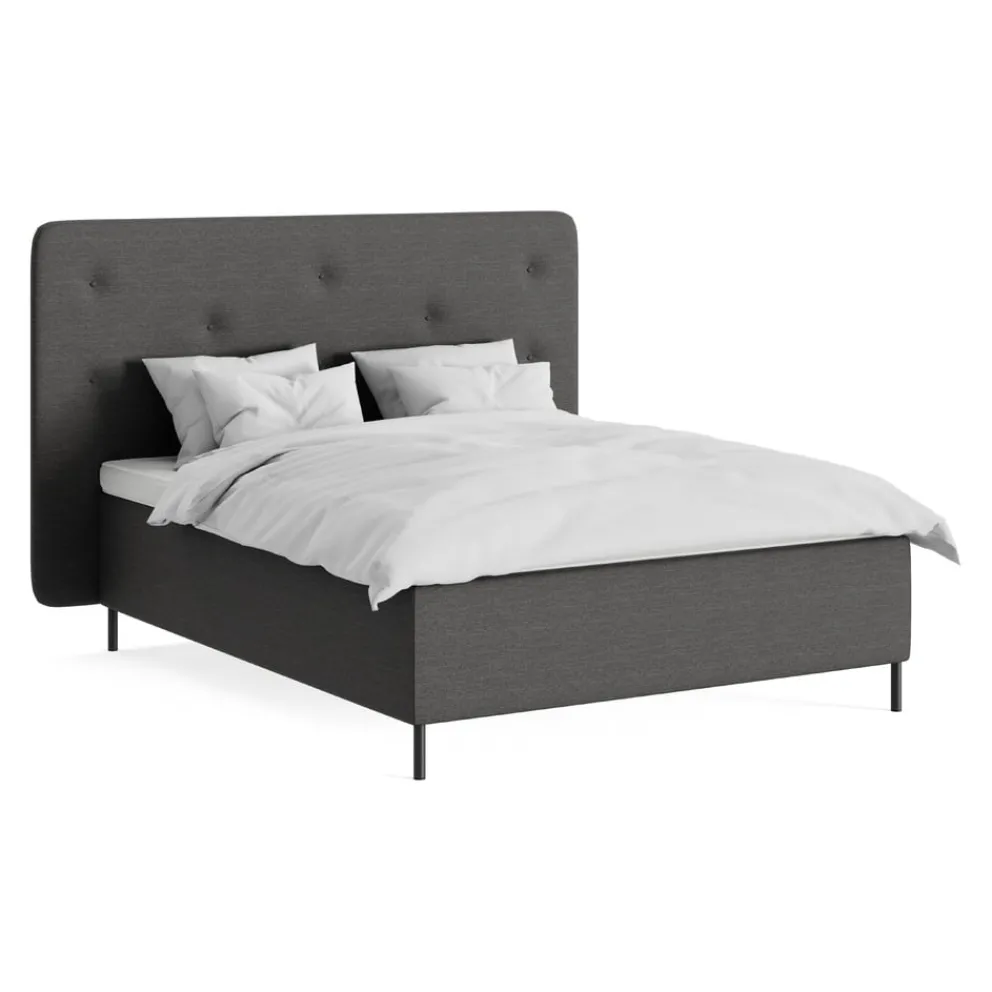 JENSEN Boxspringbett Diplomat-Cont. Diplomat antracite 476 Hot