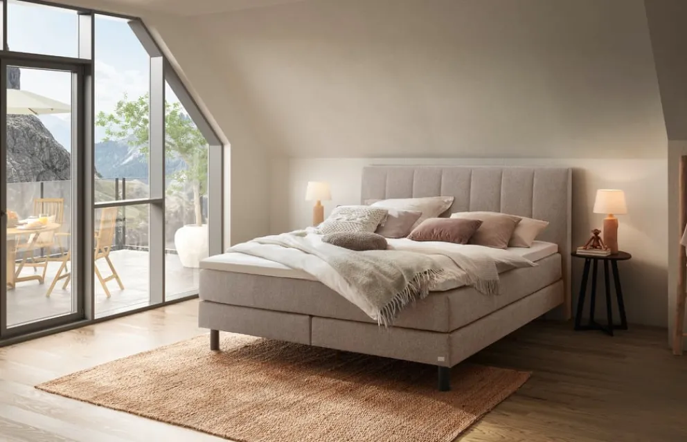 HASENA Boxspringbett Donna Pace Sand 842 Discount