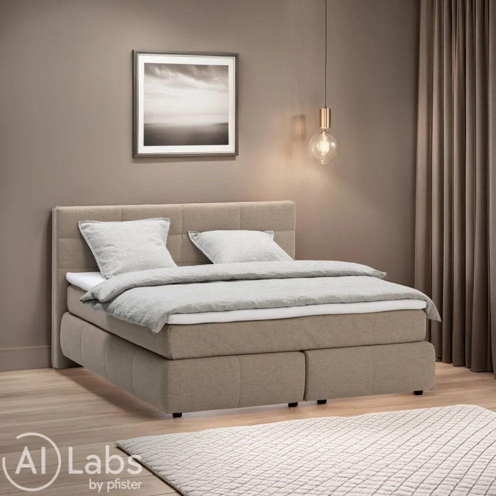 Dieter Knoll Boxspringbett Dream Deluxe beige New