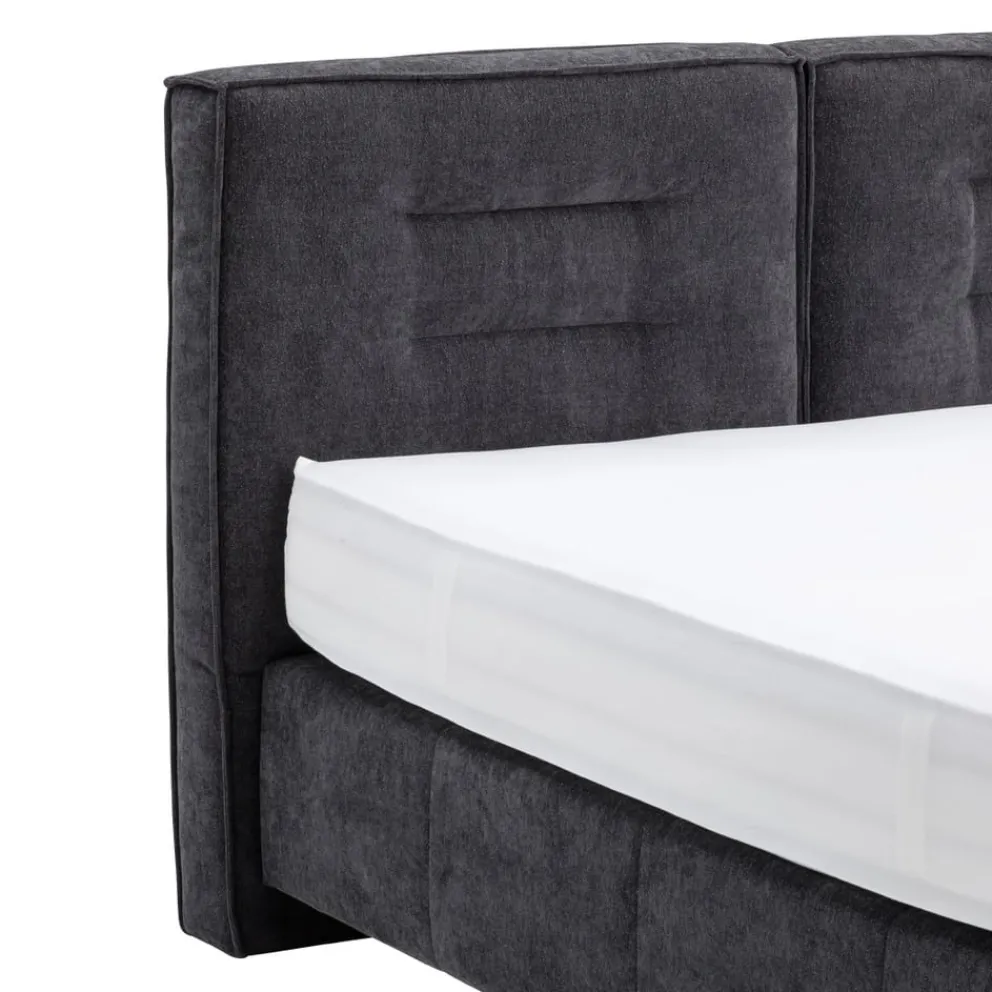 Dieter Knoll Boxspringbett Dream Deluxe anthrazit Clearance