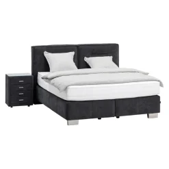 Dieter Knoll Boxspringbett Dream Deluxe anthrazit Clearance