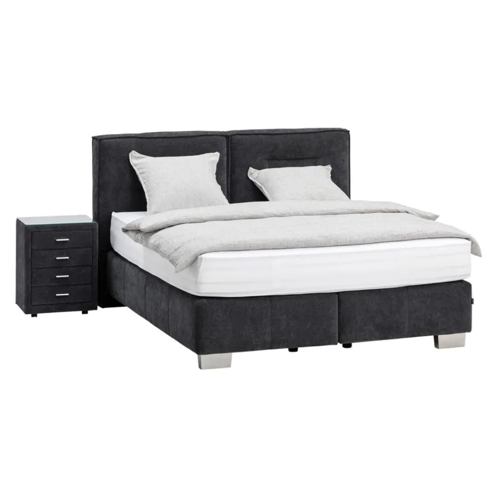 Dieter Knoll Boxspringbett Dream Deluxe anthrazit Clearance
