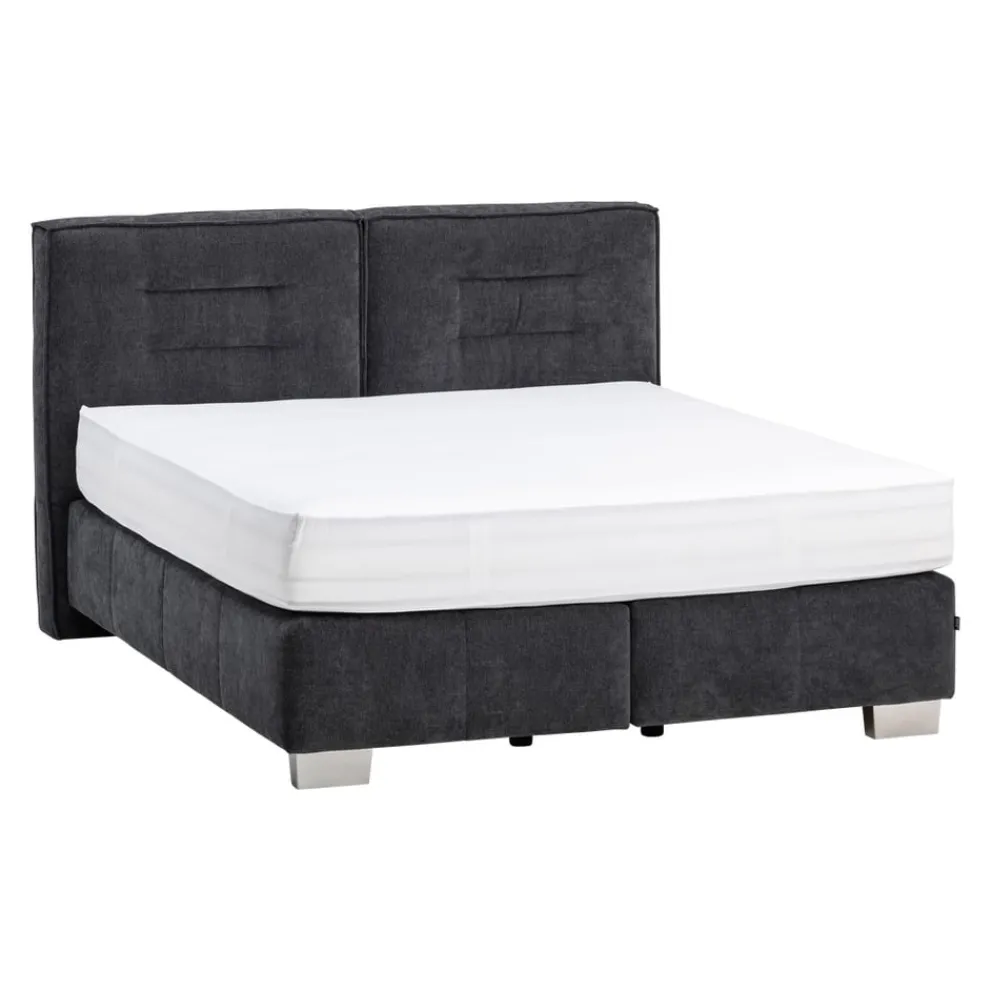 Dieter Knoll Boxspringbett Dream Deluxe anthrazit Clearance