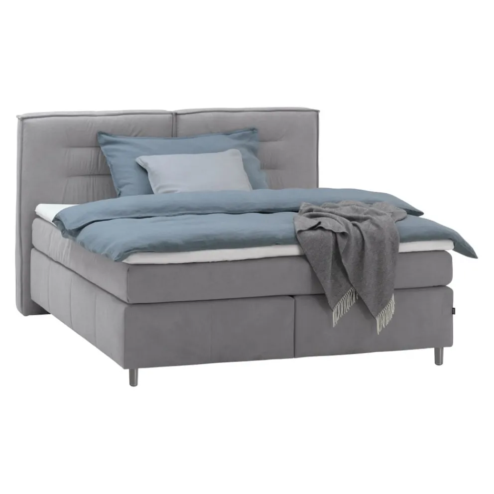 Dieter Knoll Boxspringbett Dream Deluxe Kat. 5 XBO 19 hellgrau Sale