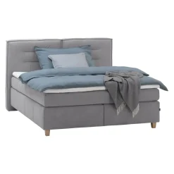 Dieter Knoll Boxspringbett Dream Deluxe Kat. 5 XBO 19 hellgrau Discount