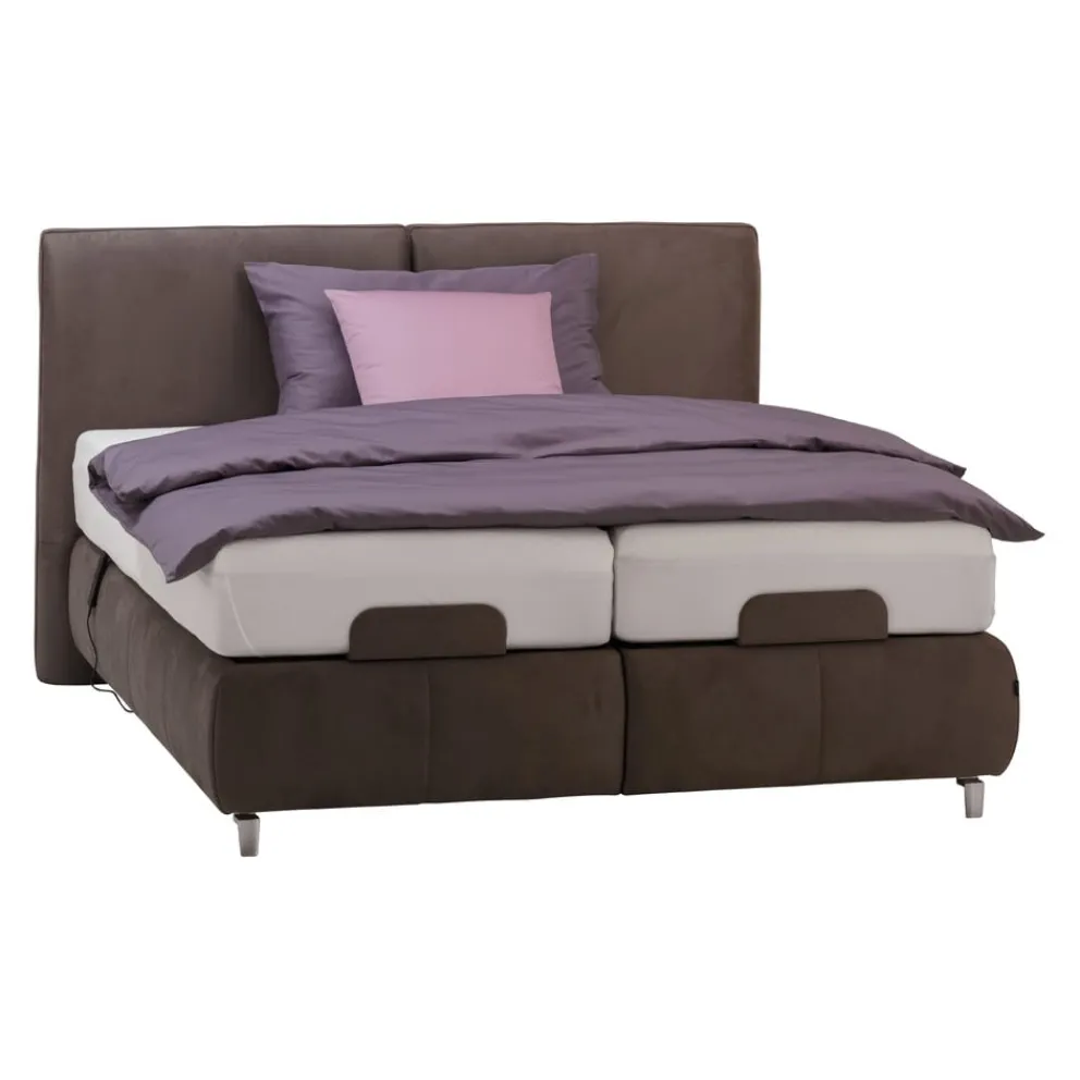 Dieter Knoll Boxspringbett Dream Deluxe Kat. 8 APP8 grey brown Clearance