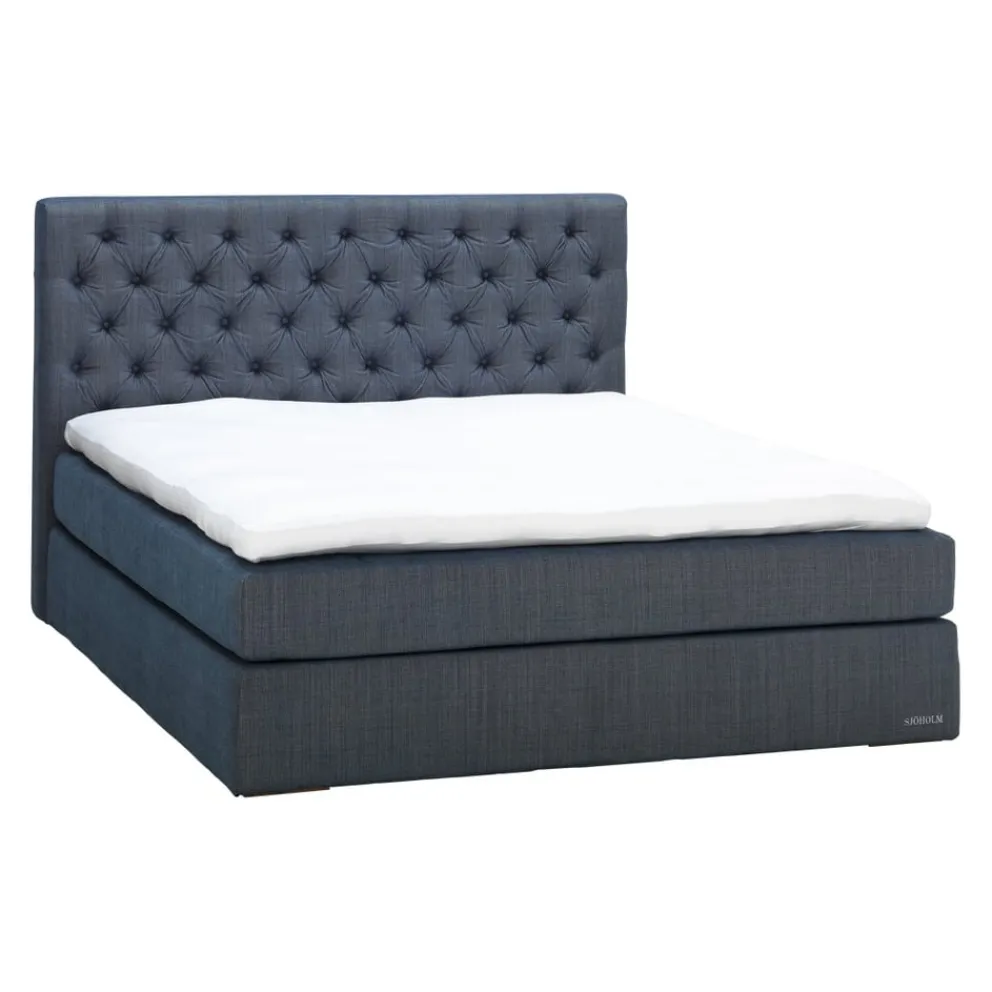 SJÖHOLM Boxspringbett Elander Matiss 45 Blue Outlet