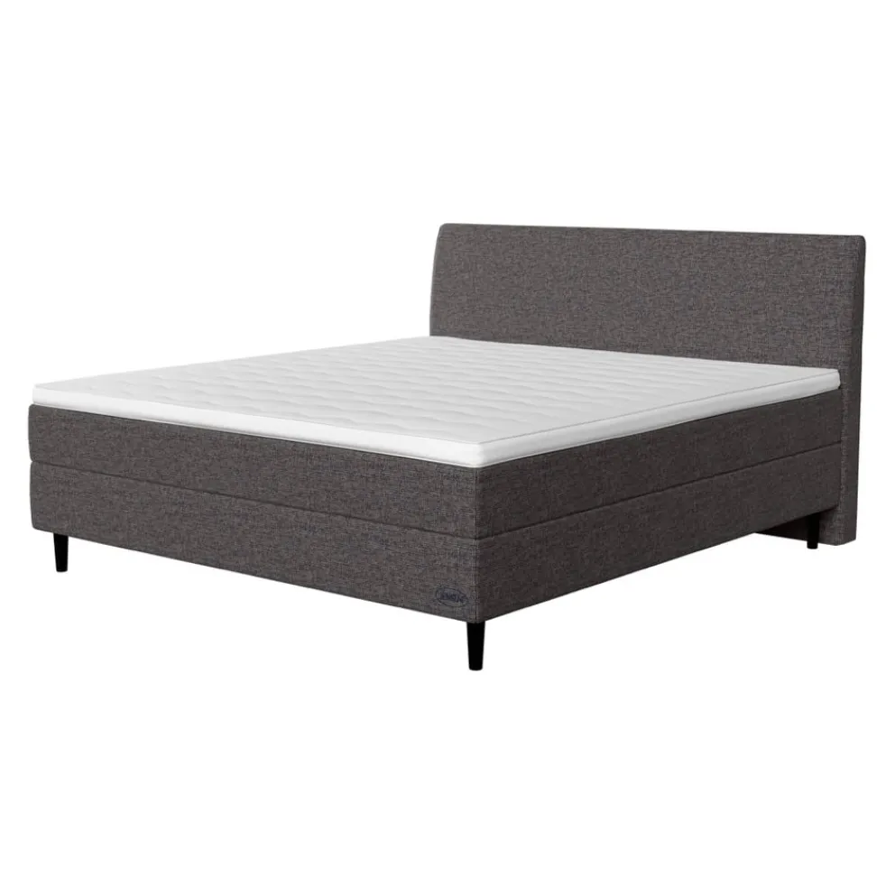JENSEN Boxspringbett First grau New