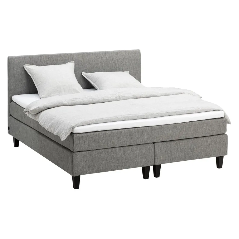 JENSEN Boxspringbett First grau