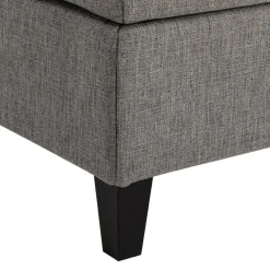 JENSEN Boxspringbett First grau