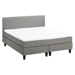 JENSEN Boxspringbett First grau