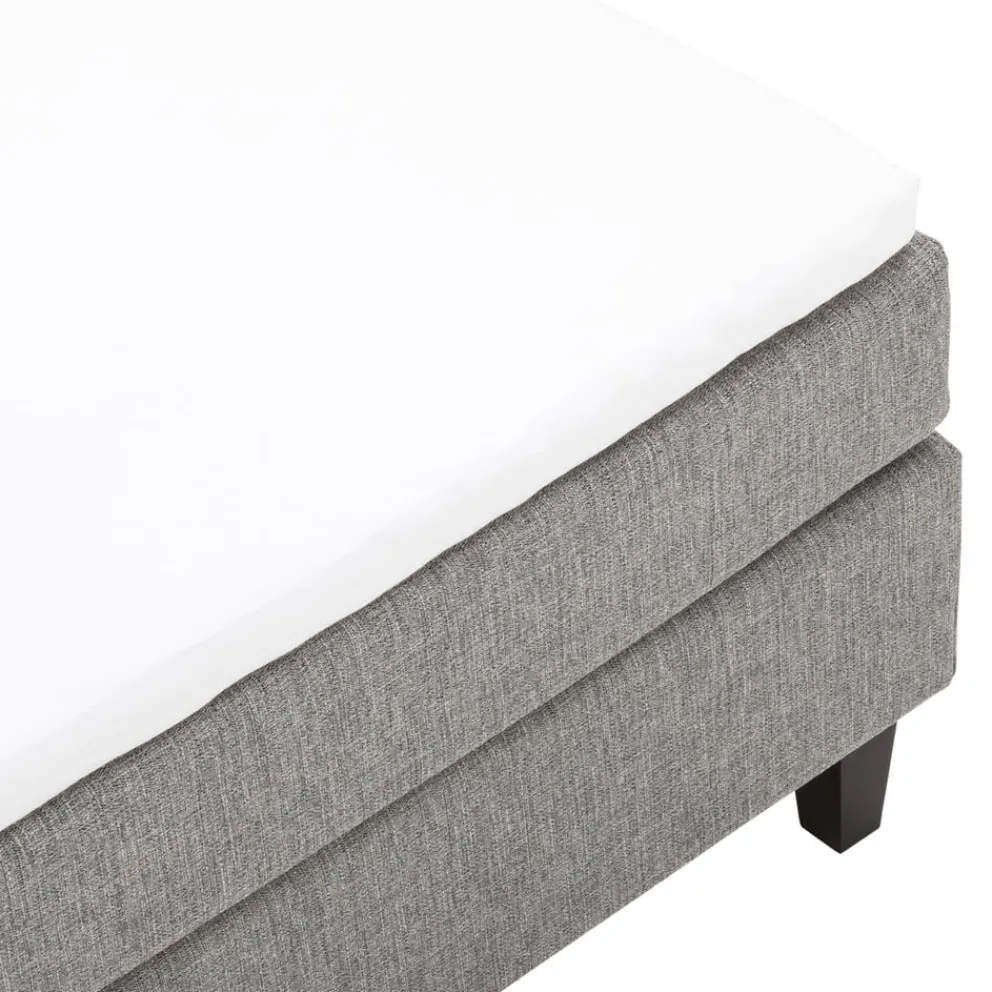 JENSEN Boxspringbett First grau