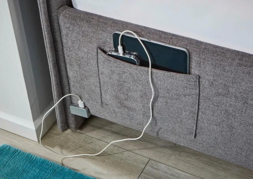 BYYU Boxspringbett Fun grau Online
