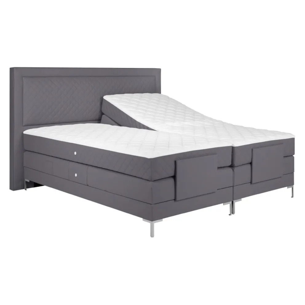 Welnova Boxspringbett Herman grau