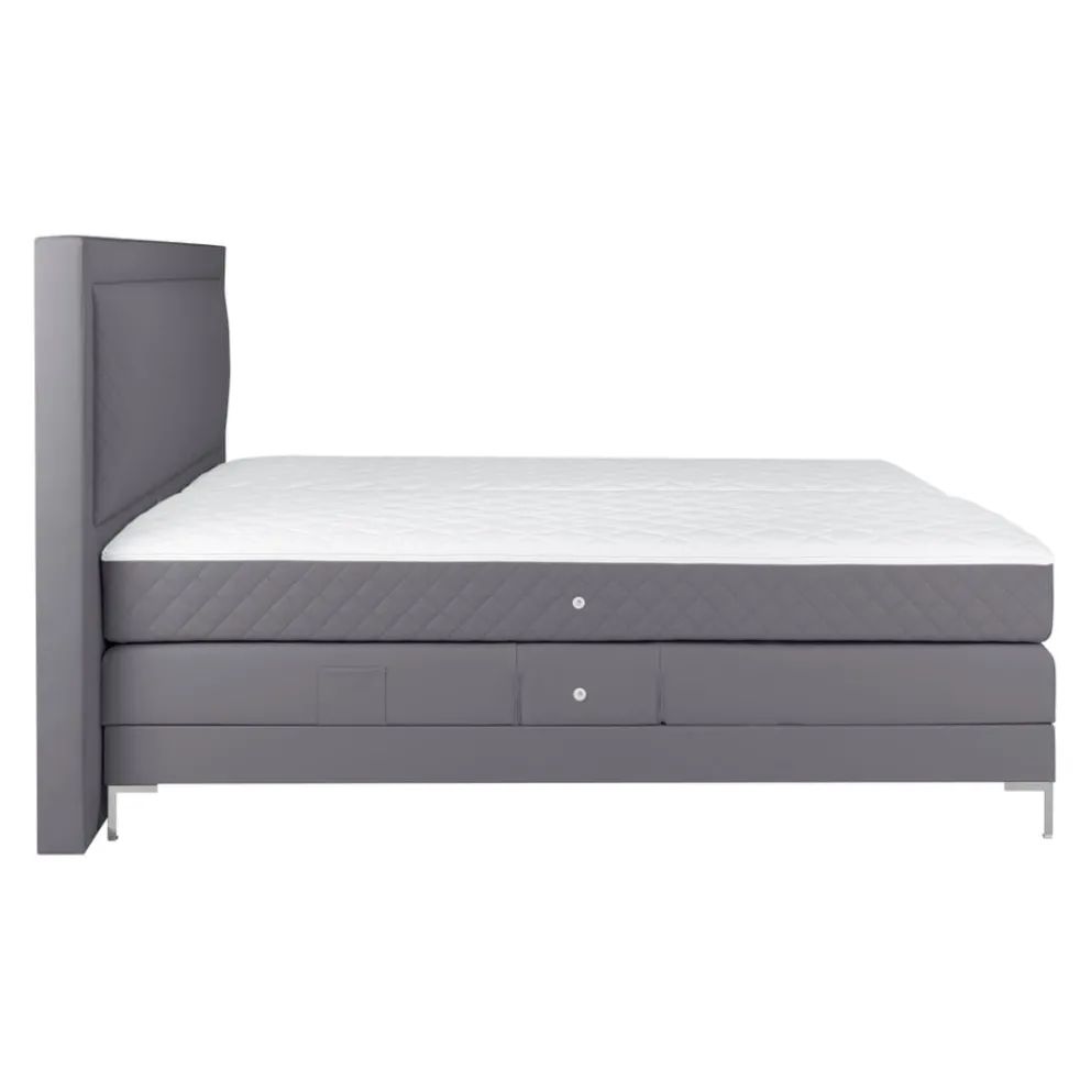 Welnova Boxspringbett Herman grau