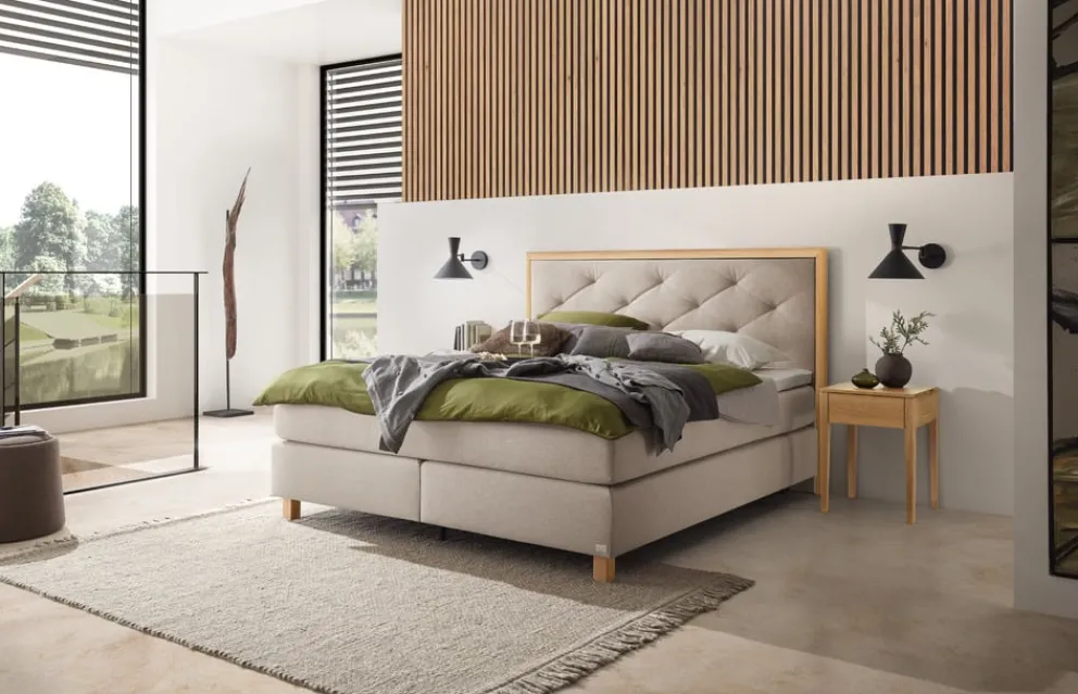 HASENA Boxspringbett ISLAND-CHIC Cyber natural 780 Best