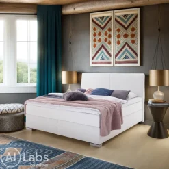 Novel Boxspringbett Lenno weiss Hot