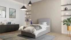 Novel Boxspringbett Lenno 11 grau Clearance