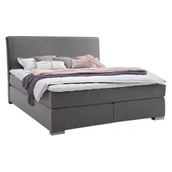 Novel Boxspringbett Lenno 11 grau New