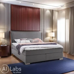 Novel Boxspringbett Lenno 11 grau Sale