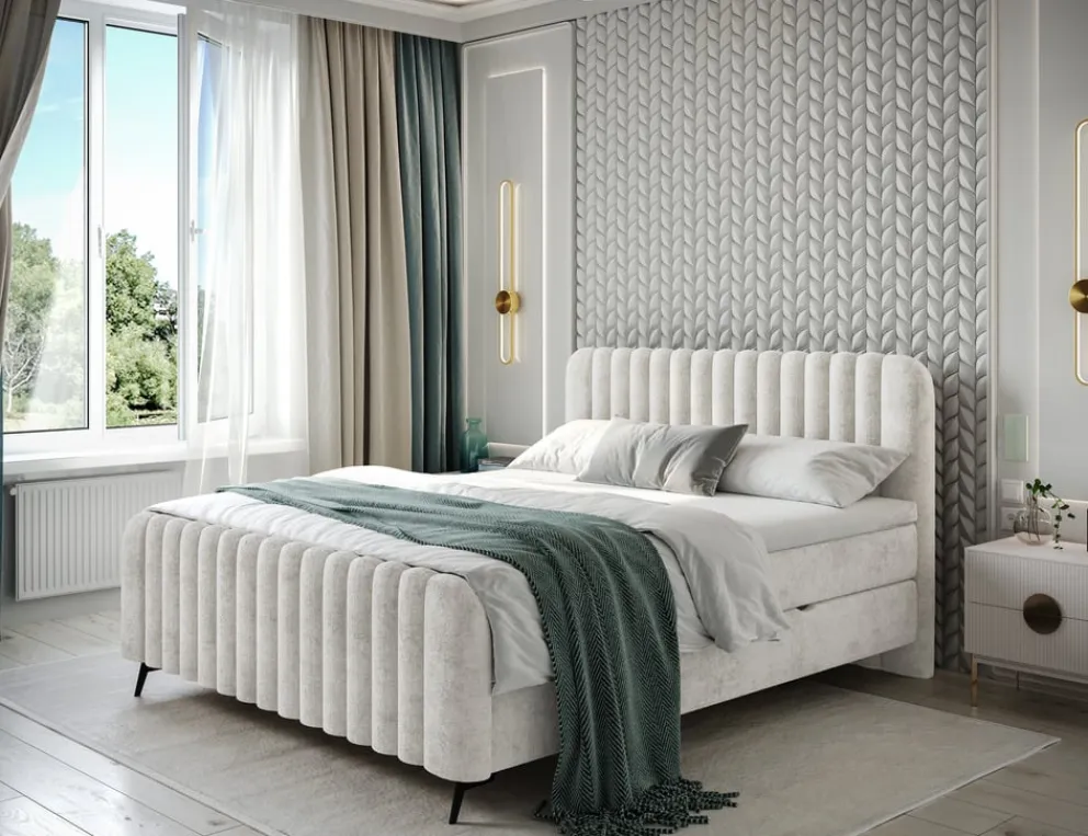 MID.YOU Boxspringbett Liam beige Sale