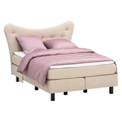 BYYU Boxspringbett LILLY-202 Natural 01 Online
