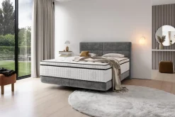 Esposa Boxspringbett Lincoln grau New