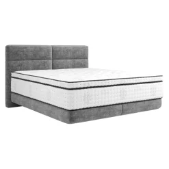Esposa Boxspringbett Lincoln grau New
