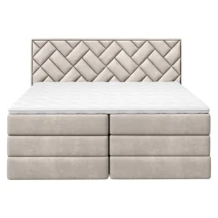 Welnova Boxspringbett Loreno beige Outlet