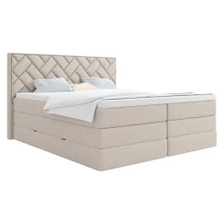 Welnova Boxspringbett Loreno beige Outlet