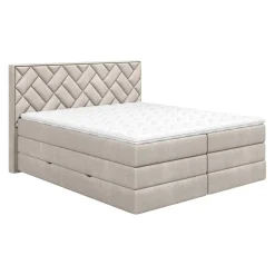 Welnova Boxspringbett Loreno beige Outlet