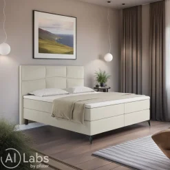 Boxspringbett Marshal Pino 01 beige