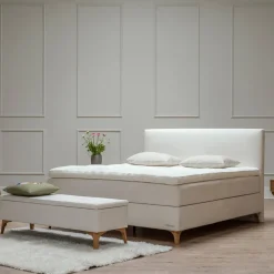 SJÖHOLM Boxspringbett Nylund RUN AGAIN 01 CREAM