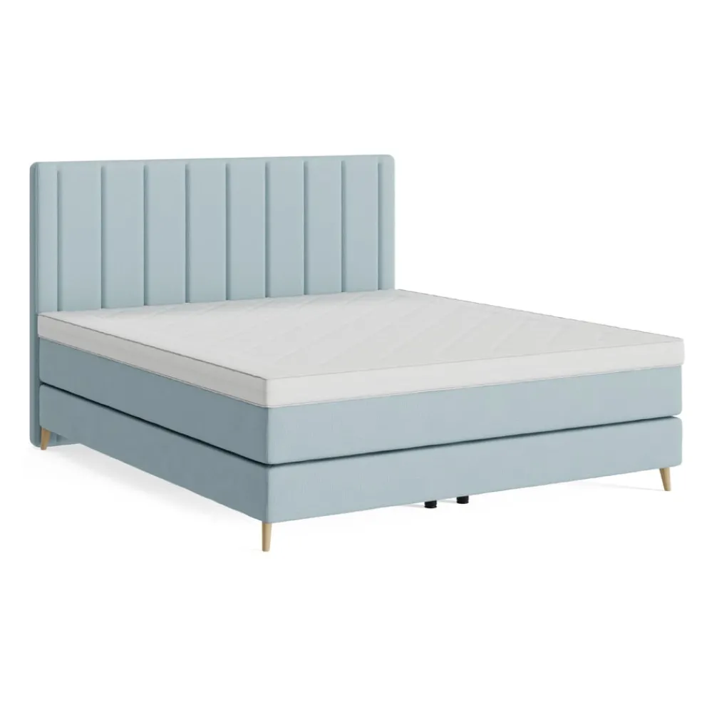 SJÖHOLM Boxspringbett Nylund Pura 9908 turquoise Discount