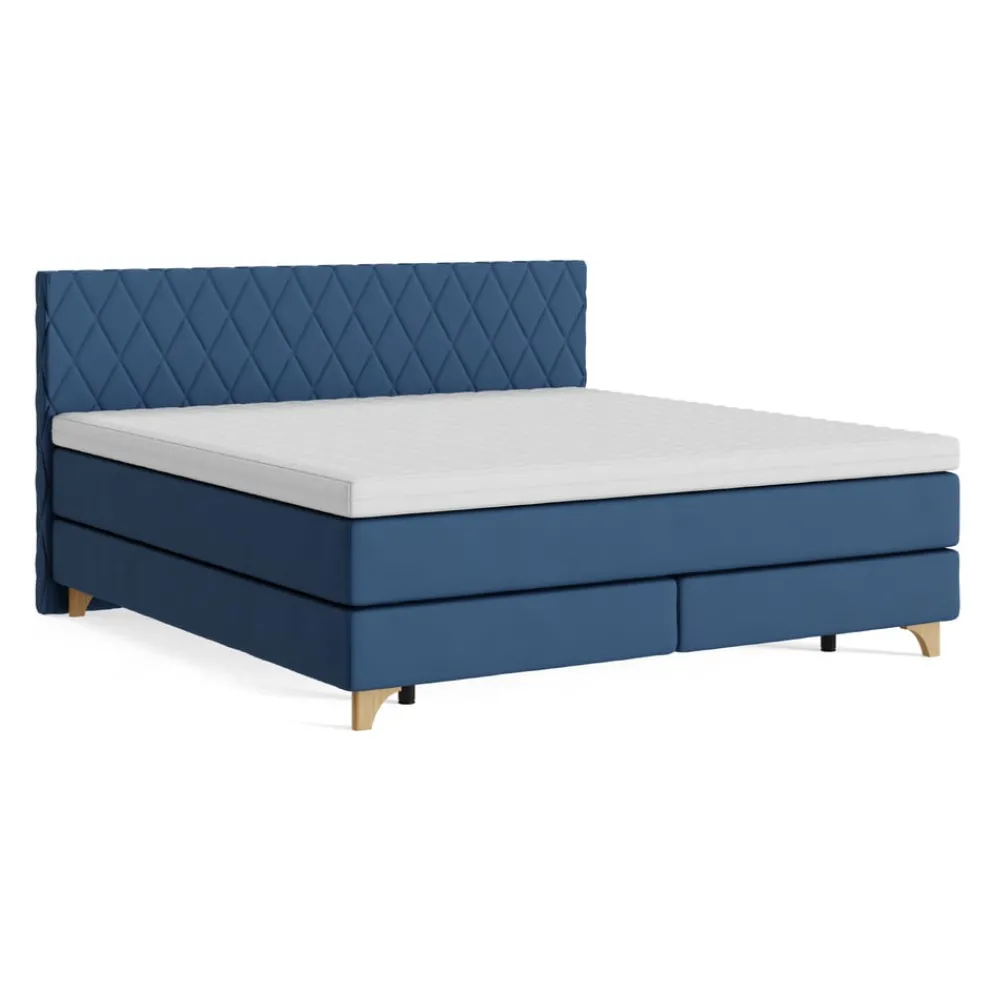 Johann Jakob Boxspringbett Odin PG 1, Spy Dark Blue 70 New