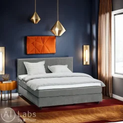 Johann Jakob Boxspringbett Odin PG1, Melody Grey 3 Discount