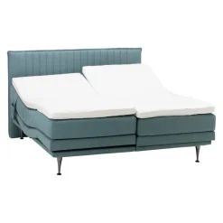 Johann Jakob Boxspringbett Odin blau New