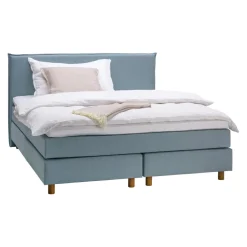 Johann Jakob Boxspringbett Odin PG 1, Spy Light Blue Grey 90 Discount