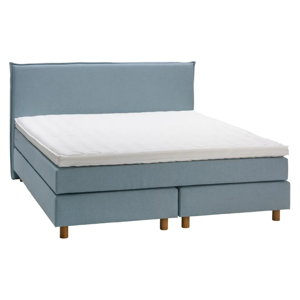 Johann Jakob Boxspringbett Odin PG 1, Spy Light Blue Grey 90 Discount