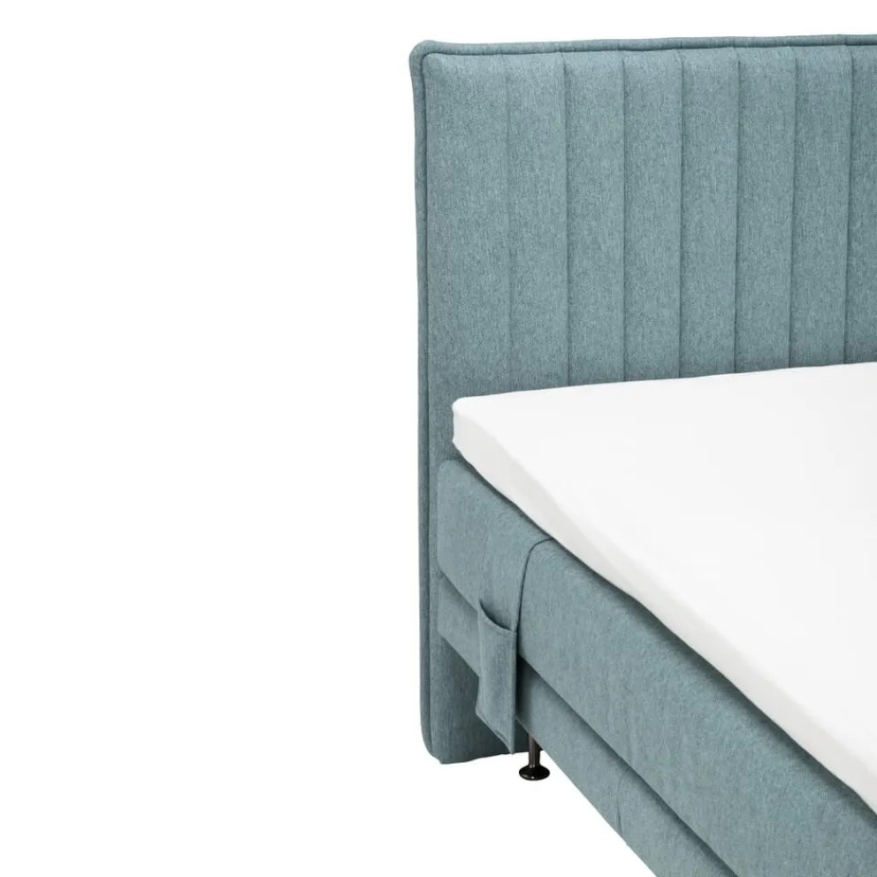 Johann Jakob Boxspringbett Odin blau Hot
