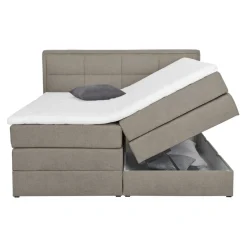 Livetastic Boxspringbett Orlando hellgrau Outlet