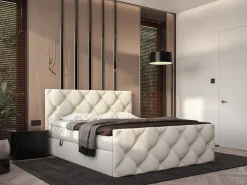 Livetastic Boxspringbett Pedro crème Clearance