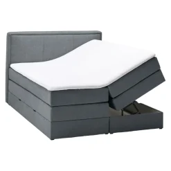 BYYU Boxspringbett Swing-202 dunkelgrau New