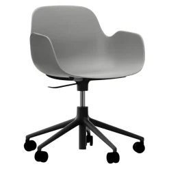 Normann Copenhagen Bürostuhl Form grau, schwarz