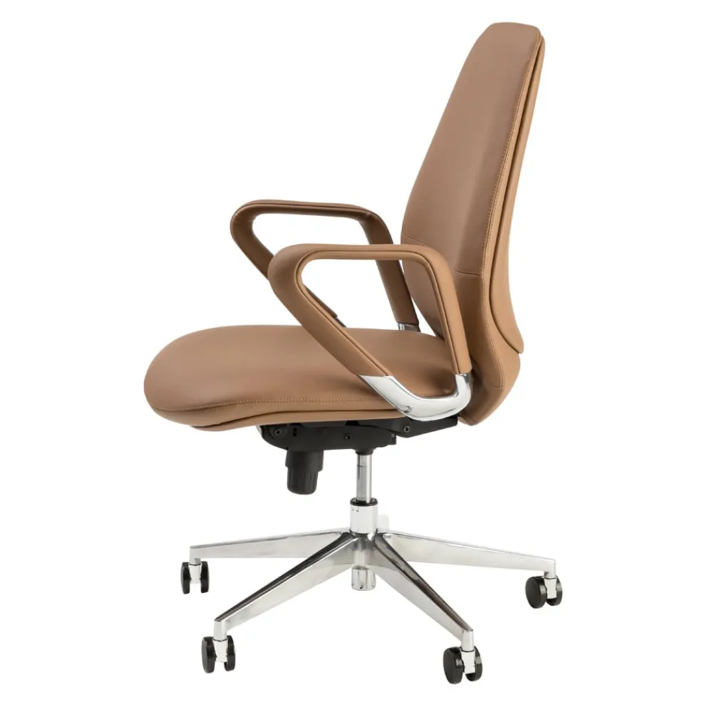 Edition Bürostuhl HERMES-105 Cognac Clearance